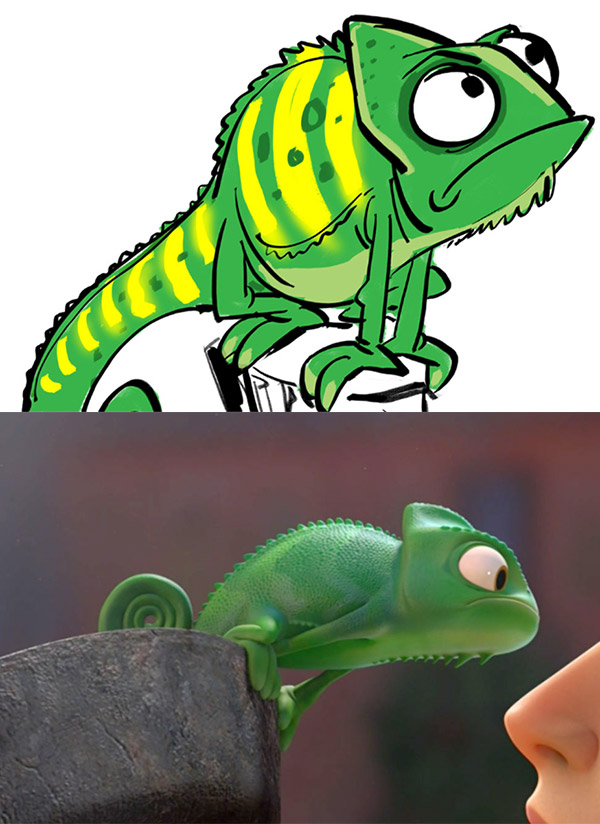 Pascal le caméléon